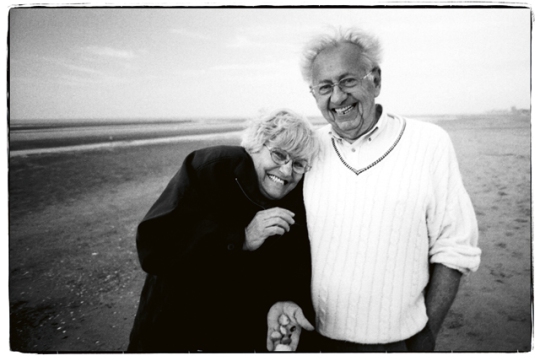 Mom and dad at the seaside - 2000