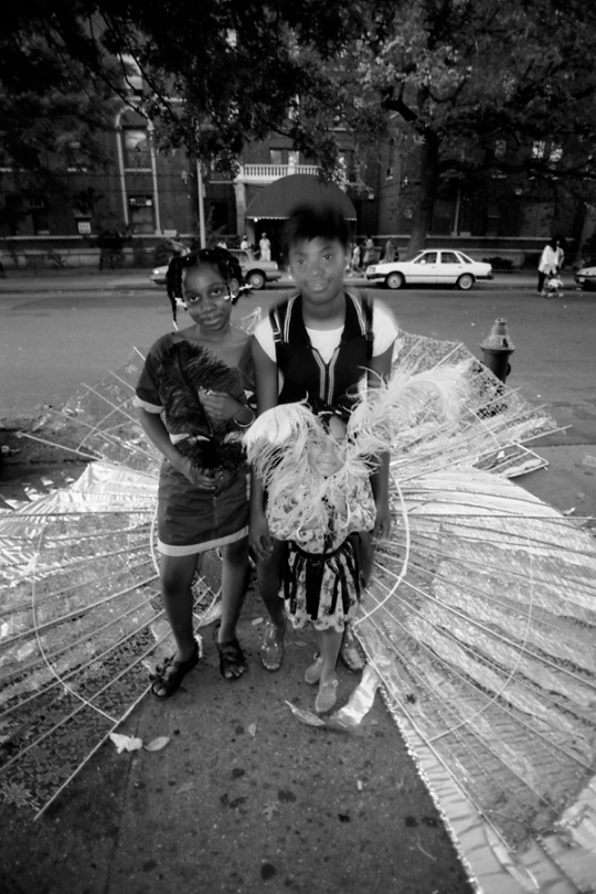 Kids at the Caribean Festival, Brooklyn 1996 © Jo Voets